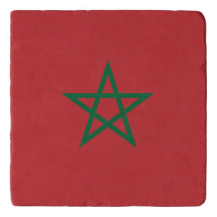 Morocco Flag Trivet