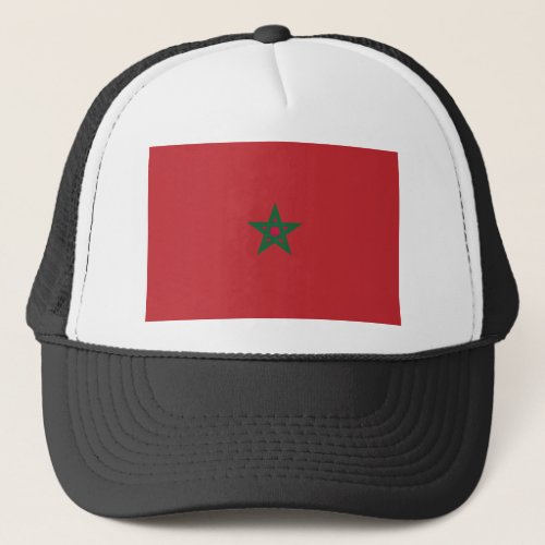 Morocco Flag Trucker Hat