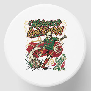 Morocco Goal Energy Skeleton Striker Nations Creat Mini Candle Favors