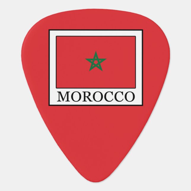 Morocco Guitar Pick (Front)