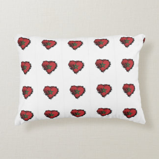 Morocco heart pillow cotton