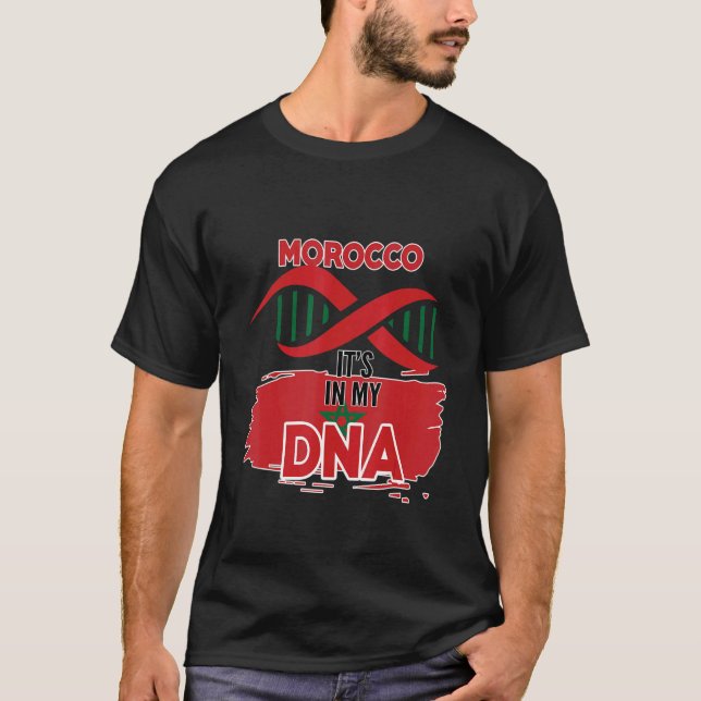 Morocco In My Blood T-Shirt (Front)