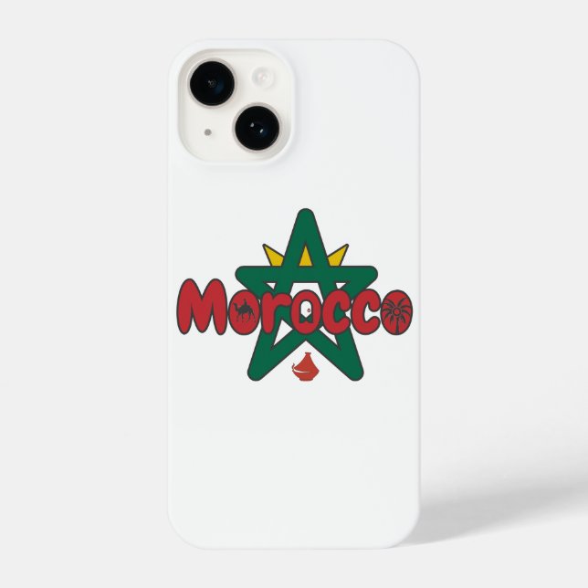 Morocco is a door to history, a tagine of welcome iPhone case (Back)