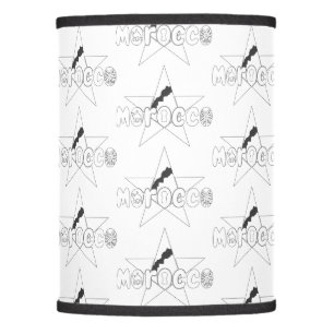 Morocco is a star above our crowned identity lamp shade