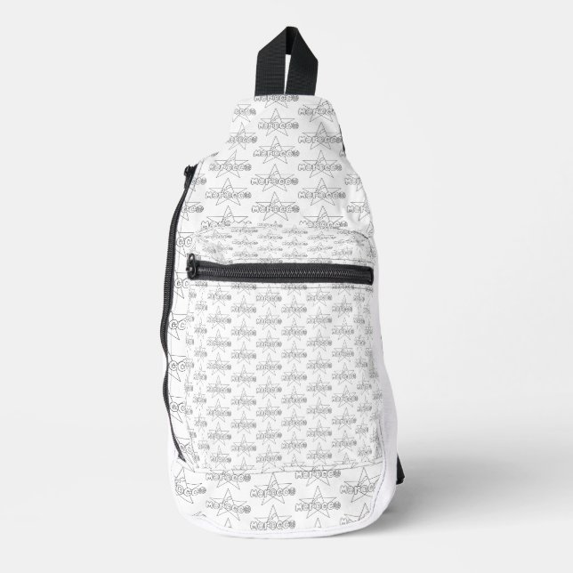 Morocco is crowned traditions, doors of court sling bag (Front)