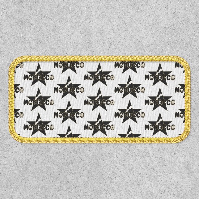 Morocco is home, history, and heart patch (Front)