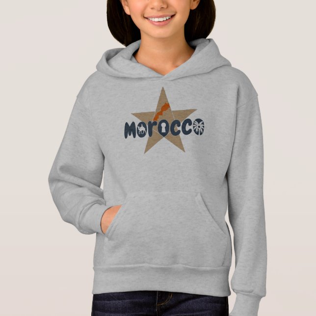 Morocco is identity, passed down with pride hoodie (Front)
