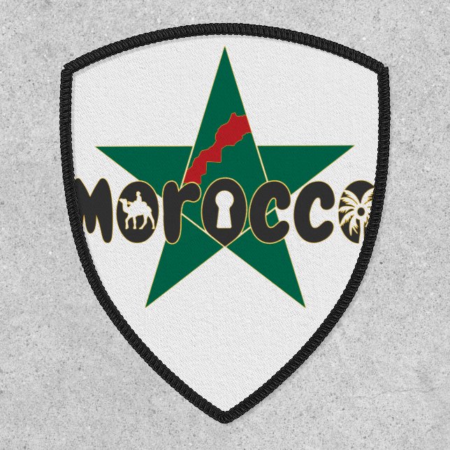 Morocco is identity, passed down with pride patch (Front)