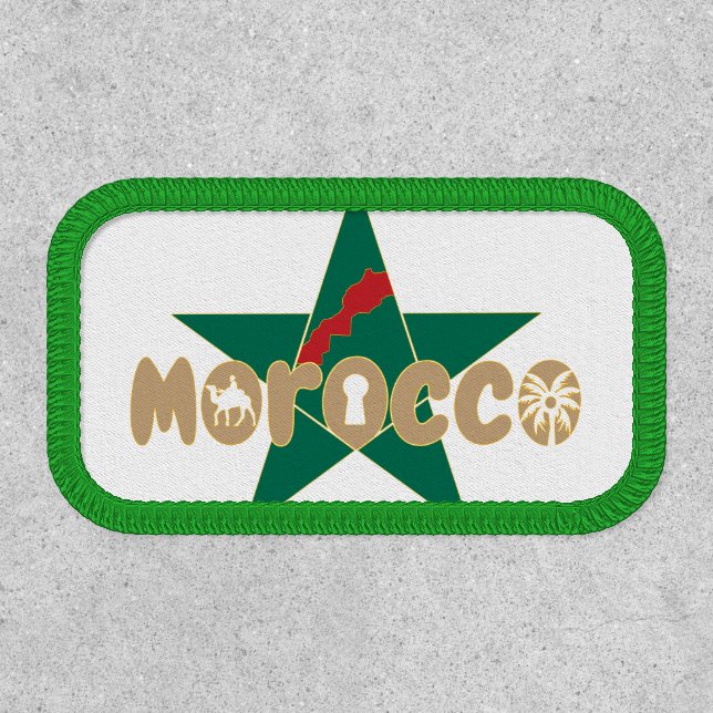 Morocco is identity, passed down with pride patch (Front)