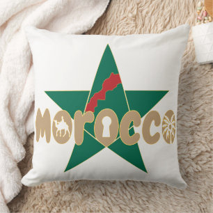 Morocco is identity, passed down with pride throw pillow