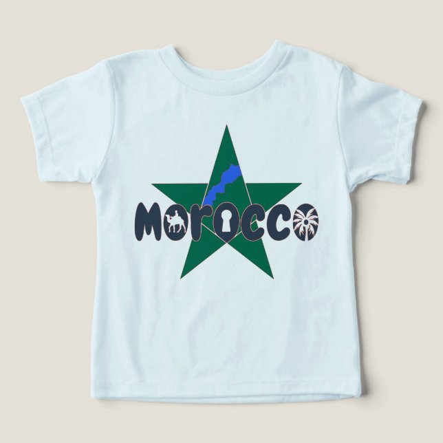 Morocco is identity, passed down with pride toddler t-shirt (Design Front)