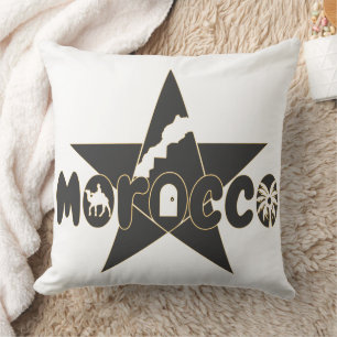 Morocco is more than a country; it's our pride throw pillow