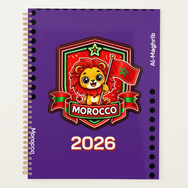 Morocco Kids Planner (Front)