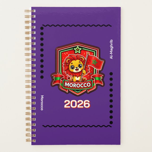 Morocco Kids Planner (Front)
