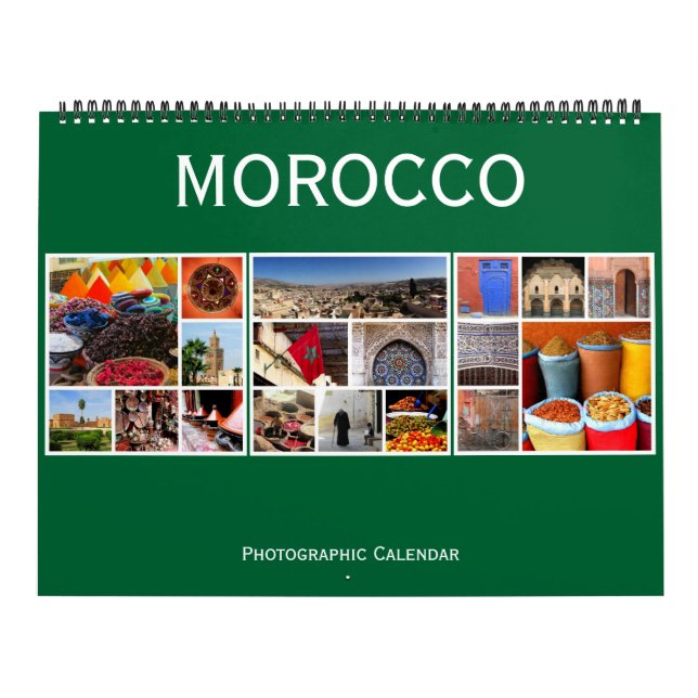morocco large 2027 calendar (Cover)