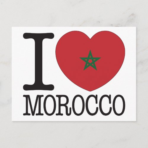 Morocco Love v2 Postcard