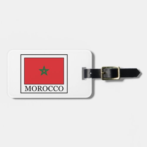 Morocco Luggage Tag