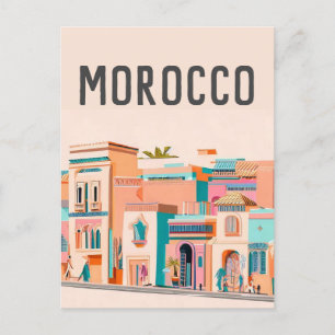 Morocco Marakech Postcard