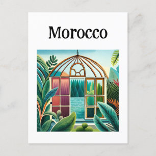 Morocco Marrakech Postcard