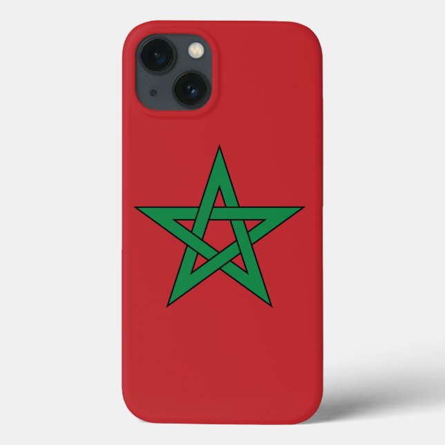 Morocco - Moroccan Flag Case-Mate iPhone Case (Back)