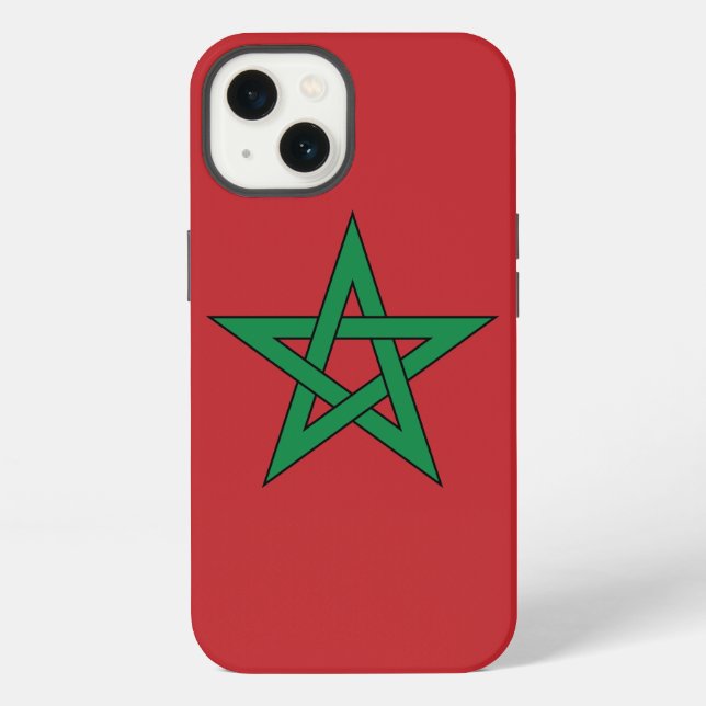 Morocco - Moroccan Flag Iphone Case (Back)