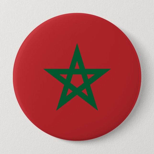 Morocco, Morocco Pinback Button (Front)