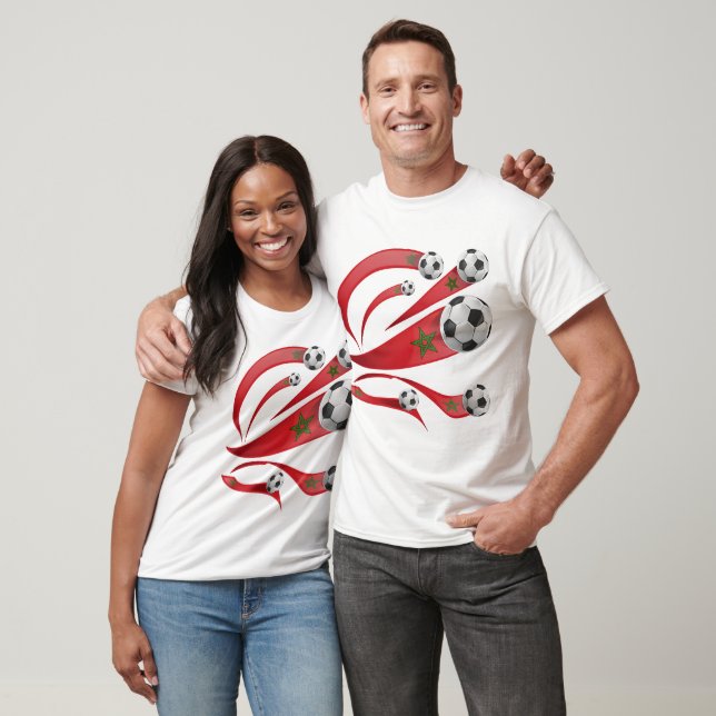Morocco National Football Team (Atlas Lions) 2025 T-Shirt (Unisex)
