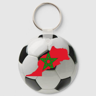 Morocco national team keychain