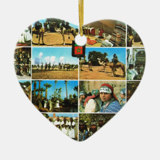 Morocco, North AFrica, Marrakesh multiview Ceramic Ornament