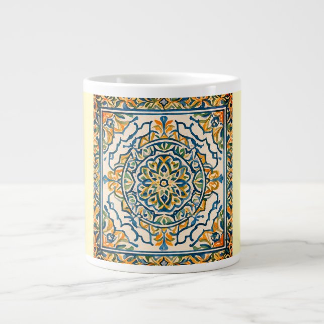 Morocco ornaments ,Texture Specialty Mug (Front)