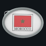 Morocco Oval Belt Buckle<br><div class="desc">Morocco</div>