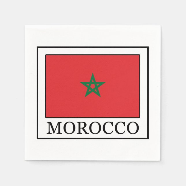 Morocco Paper Napkins (Front)