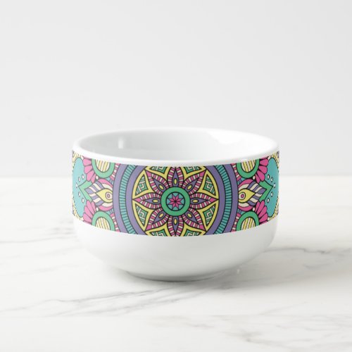Morocco pattern design arabic latte mug