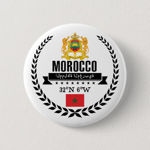 Morocco Pinback Button