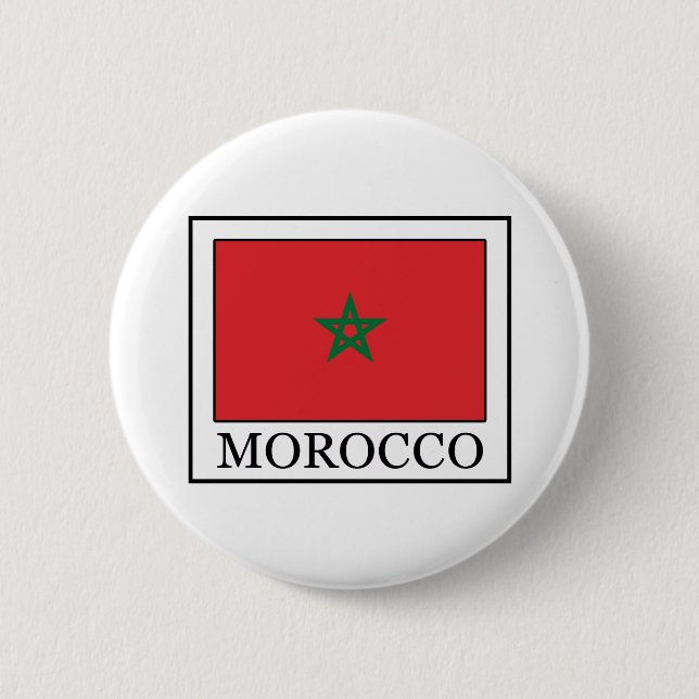 Morocco Pinback Button (Front)
