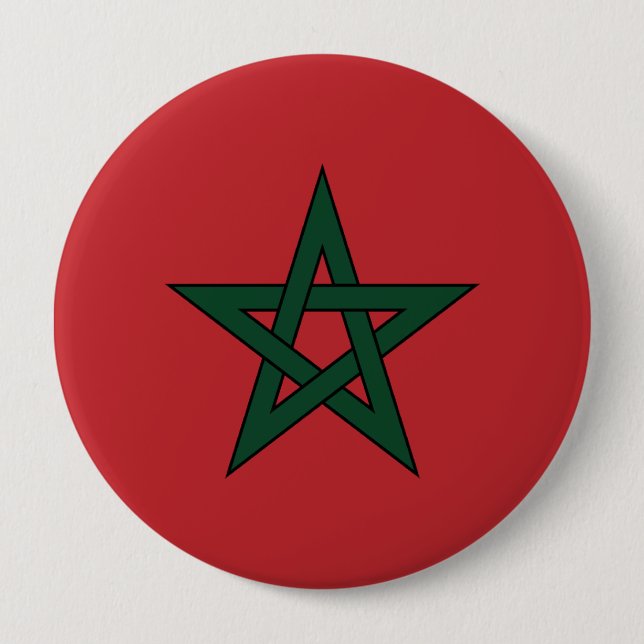 Morocco Pinback Button (Front)