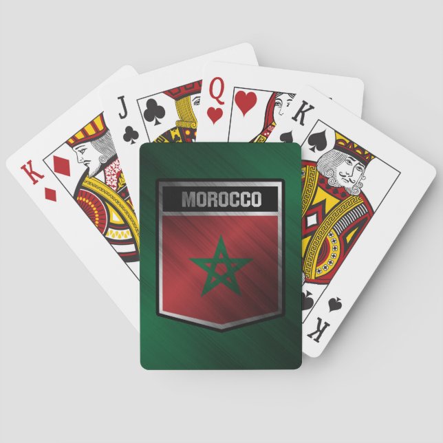 Morocco Poker Cards (Back)