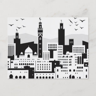 Morocco postcard