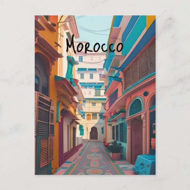 Morocco Postcard (Front)