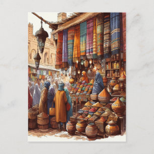 Morocco postcard