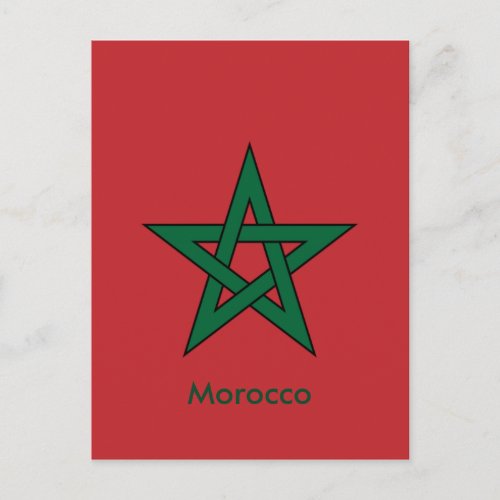 morocco postcard