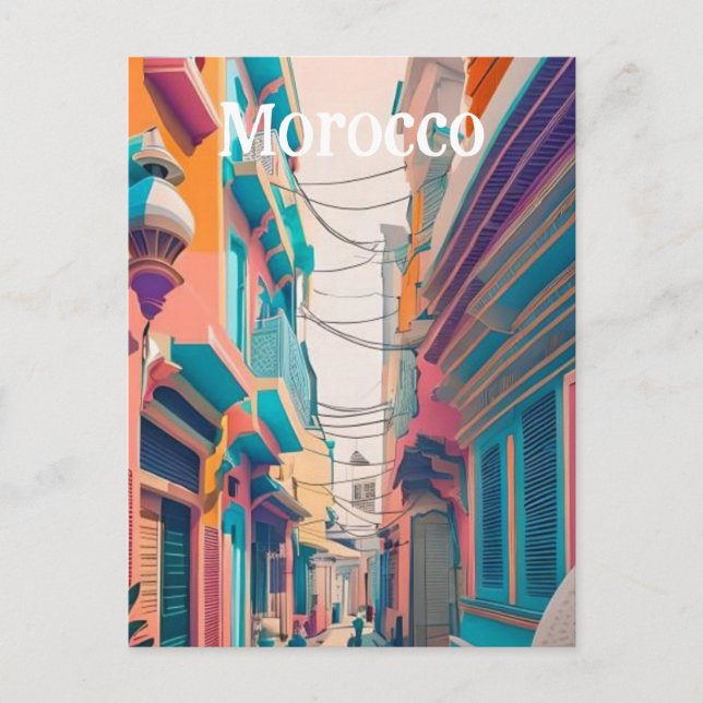 Morocco Postcard (Front)