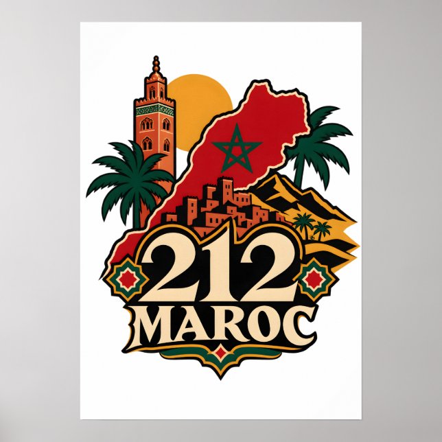 Morocco Poster 212 (Front)