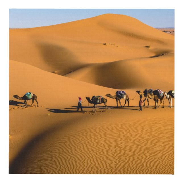 MOROCCO SAHARA FAUX CANVAS PRINT (Front)