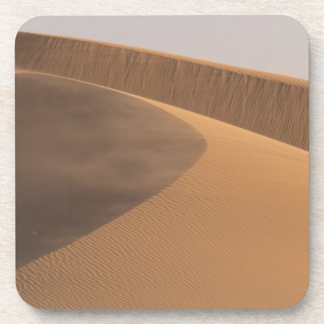 Morocco, Sand Dunes, Draa Valley Beverage Coaster (Front)
