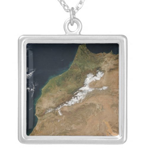 Morocco Silver Plated Necklace