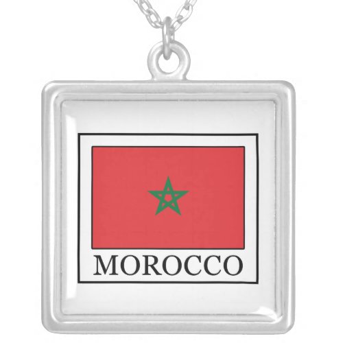 Morocco Silver Plated Necklace