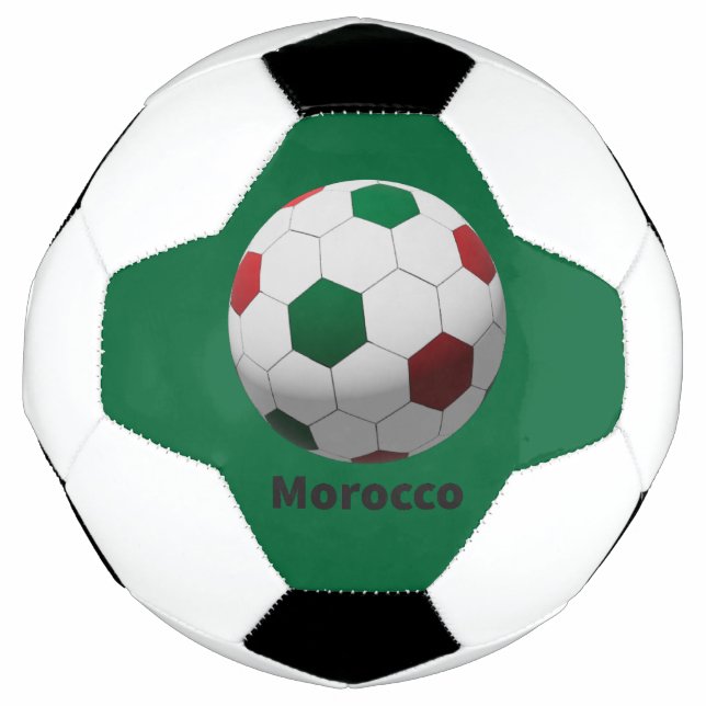 Morocco Soccer Ball (Front)