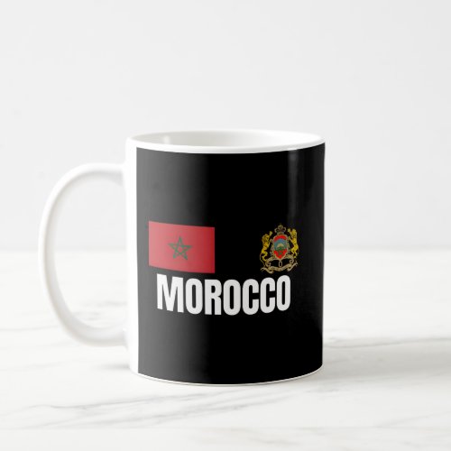 Morocco Soccer Jersey Style Football Coffee Mug