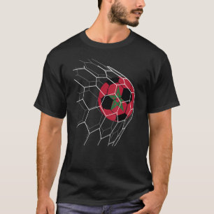 Morocco Soccer Morocco Flag Football T-Shirt